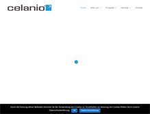 Tablet Screenshot of celanio.com